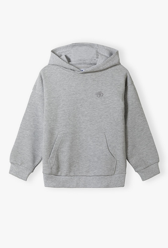 Bluza dresowa chłopięca z kapturem