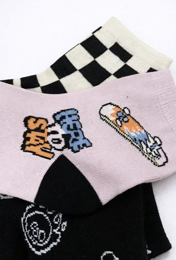 Skarpetki chłopięce 3-pak