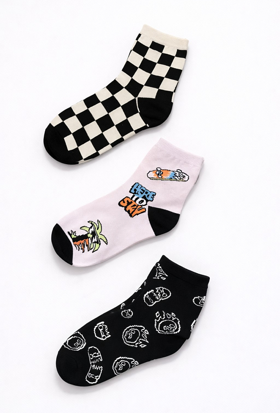 Skarpetki chłopięce 3-pak