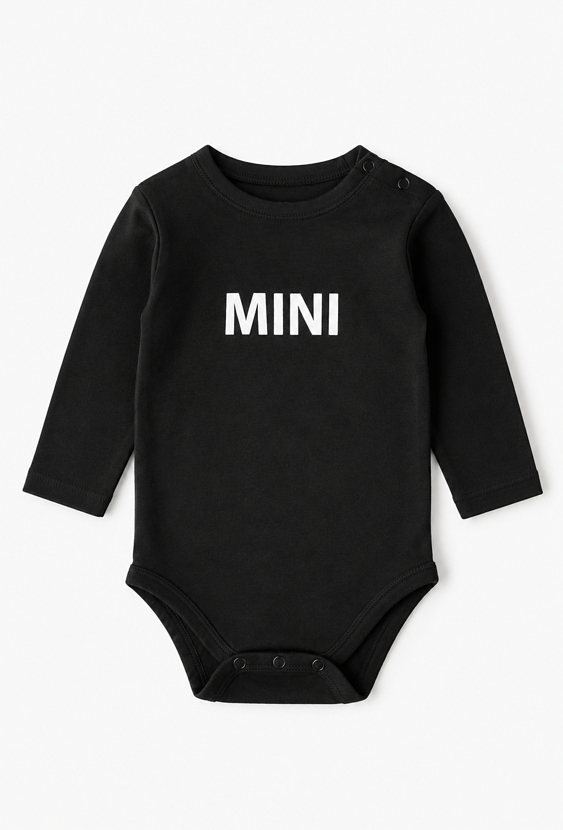 Body niemowlęce z dugim rękawem z napisem MINI