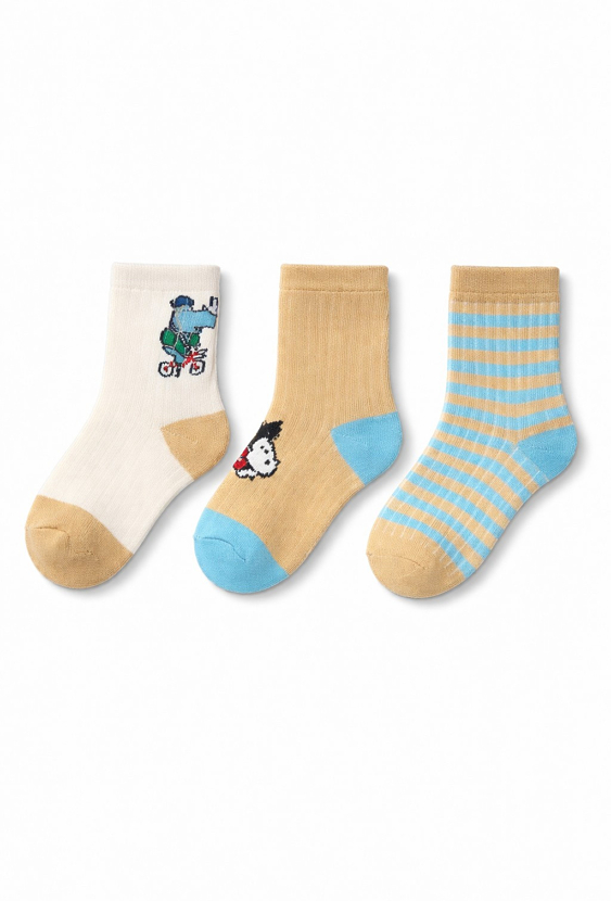 Skarpetki chłopięce 3-pak
