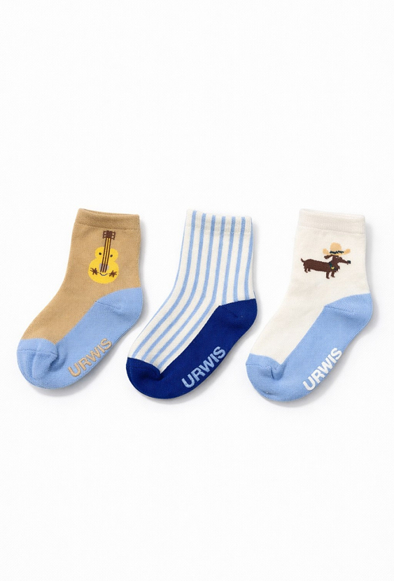 Skarpetki chłopięce 3-pak