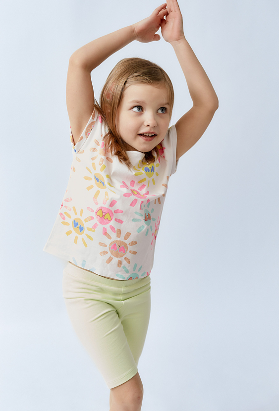 Dziewczęce legginsy kolarki