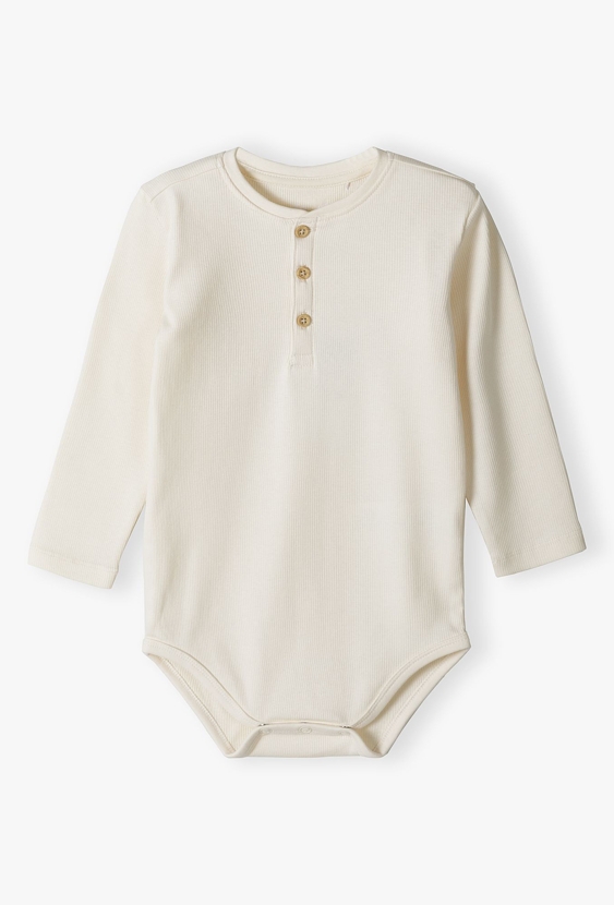 Body z długim rękawem - dzianinowe w prążki - 5.10.15.