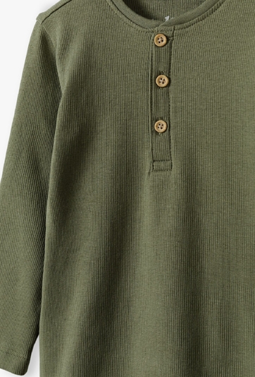 Zielone body z długim rękawem - 5.10.15.