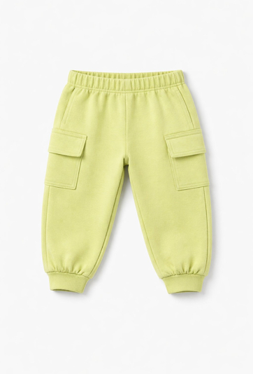 Spodnie dresowe cargo dla niemowlaka