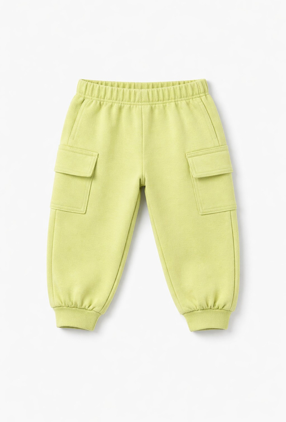 Spodnie dresowe cargo dla niemowlaka
