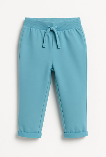 Spodnie dresowe niemowlęce z regulacją w pasie