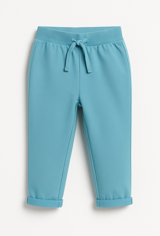 Spodnie dresowe niemowlęce z regulacją w pasie