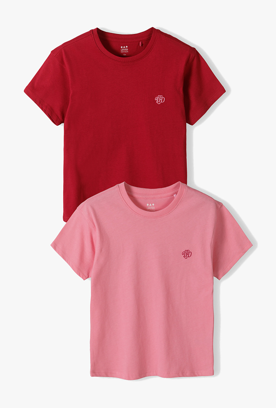 Zestaw 2 T-shirtów dziewczęcych