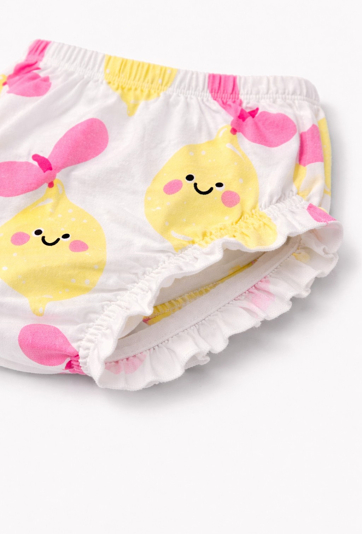 Spodenki z dzianiny dla dziewczynki