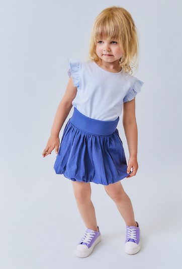 Spódniczka z szerokim pasem