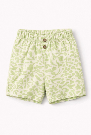 Krótkie spodenki z dzianiny dla dziewczynki