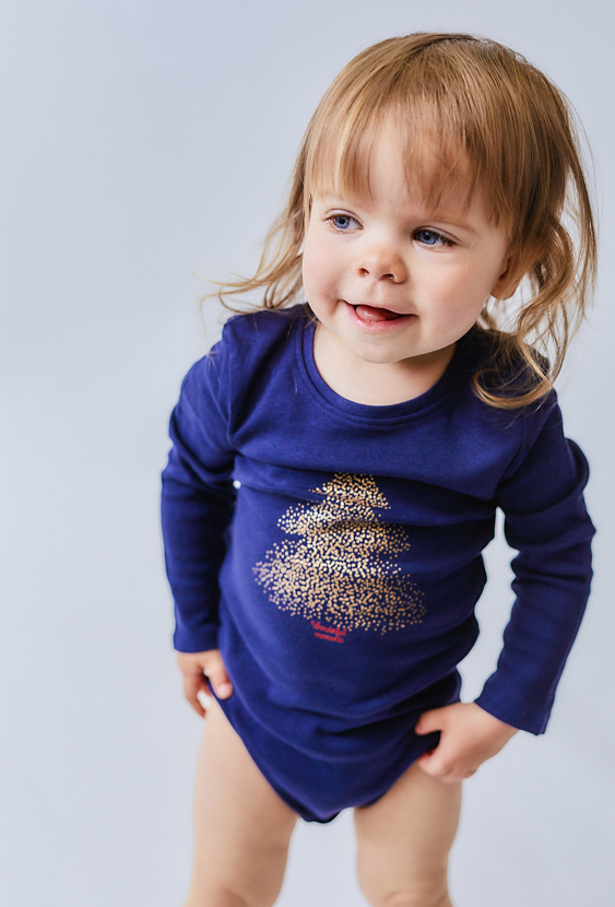 Świąteczne body dla niemowlaka