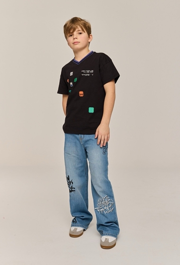 Koszulka chłopięca z nadrukiem