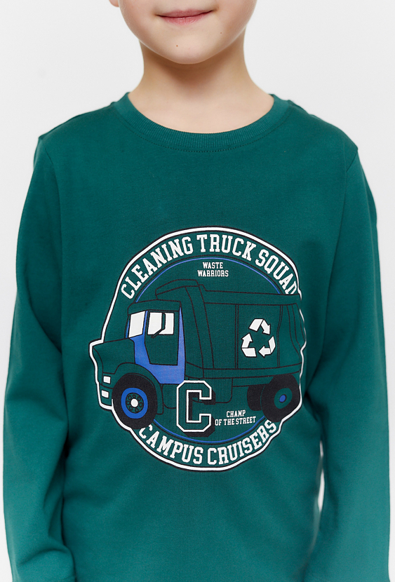 Bluzka chłopięca z długim rękawem