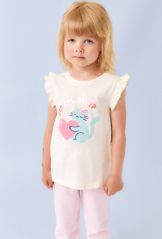 Piżama dla dziewczynki „Beauty Sleep”