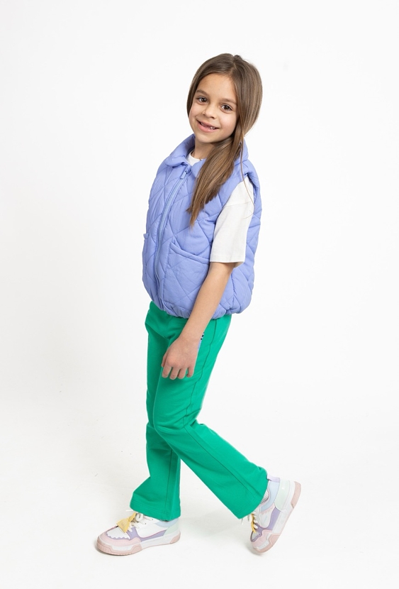 Bezrękawnik pikowany dla dziewczynki