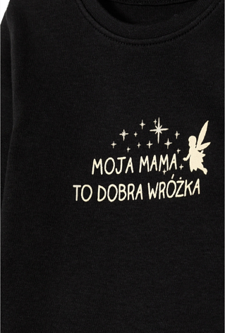 Body z długim rękawem dla niemowlaka “Moja mama to dobra wróżka”