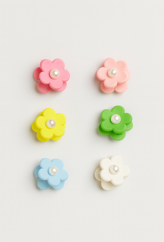 Spinki do włosów - kwiatki