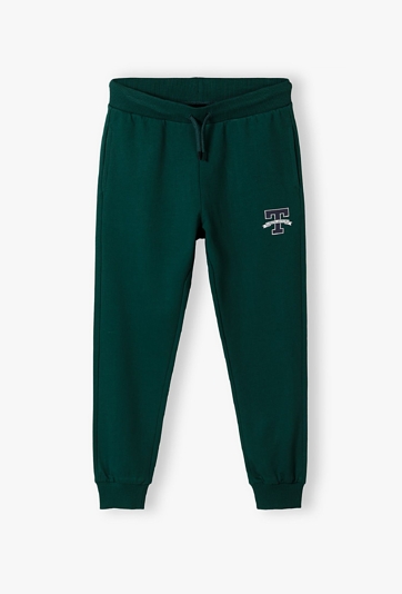 Dzianinowe spodnie dresowe dla chłopca - Lincoln&Sharks