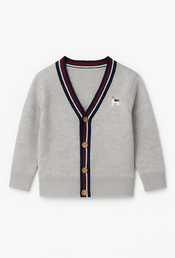 Sweter niemowlęcy rozpinany