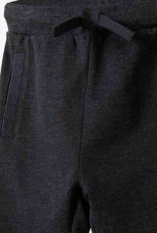 Szare spodnie dresowe dla chłopca - slim - Lincoln&Sharks