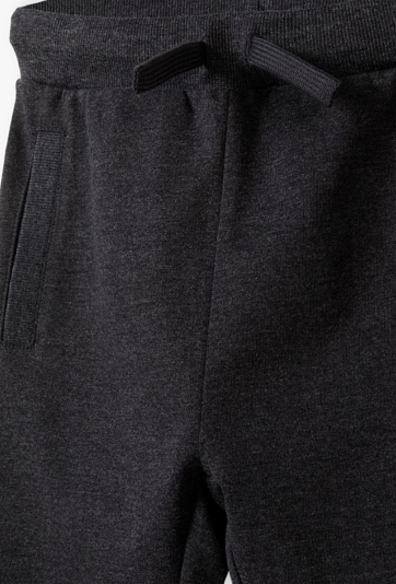 Szare spodnie dresowe dla chłopca - slim - Lincoln&Sharks