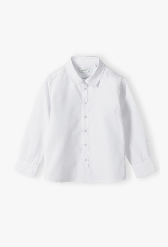 Koszula wizytowa chłopięca z długim rękawem