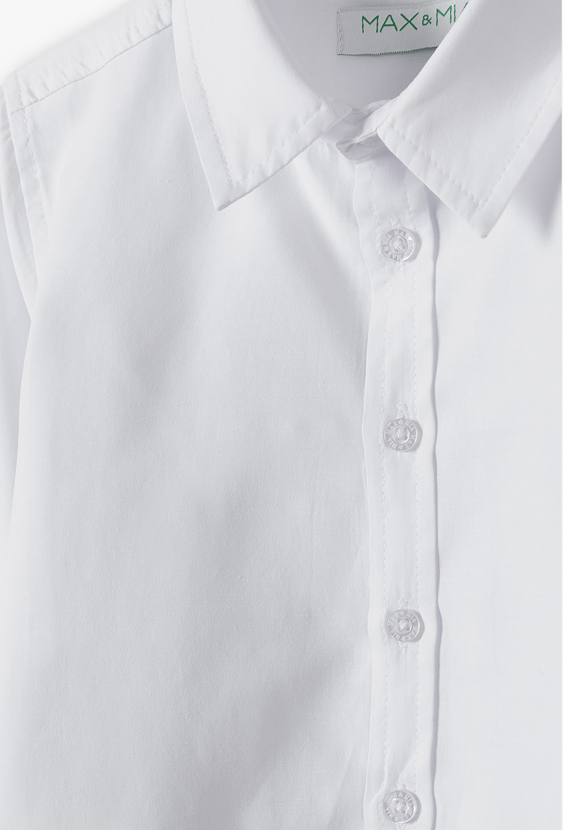 Koszula wizytowa chłopięca z długim rękawem