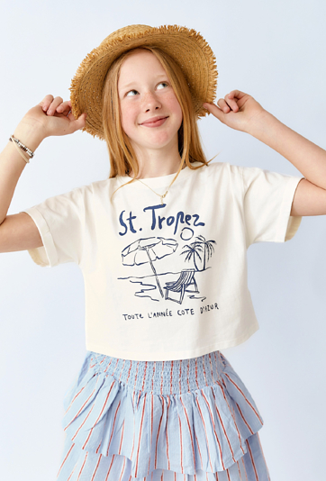 Bawełniany crop top