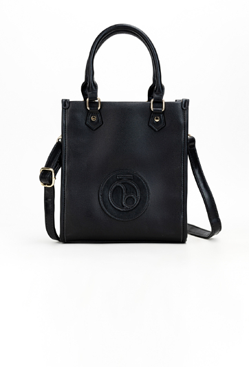 Czarna mini shopperka nobo
