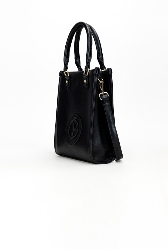 Czarna mini shopperka nobo