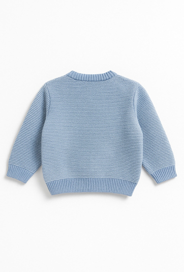 Sweter niemowlęcy klasyczny przez głowę