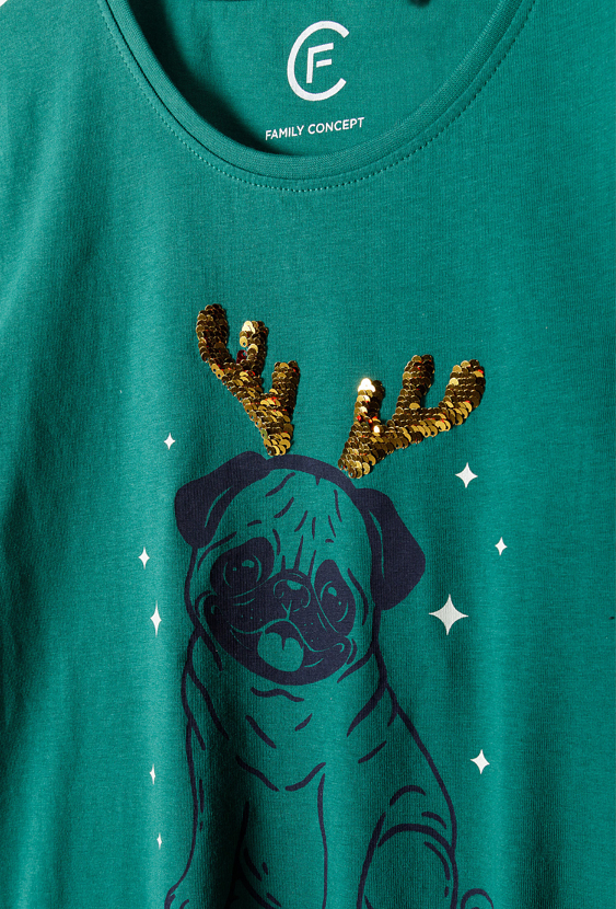 T-shirt damski z napisem 