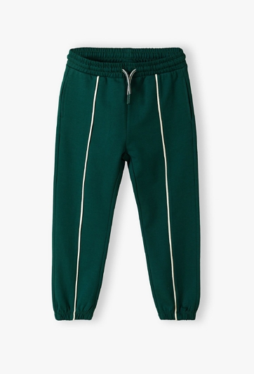 Zielone spodnie dresowe dla chłopca - 5.10.15.