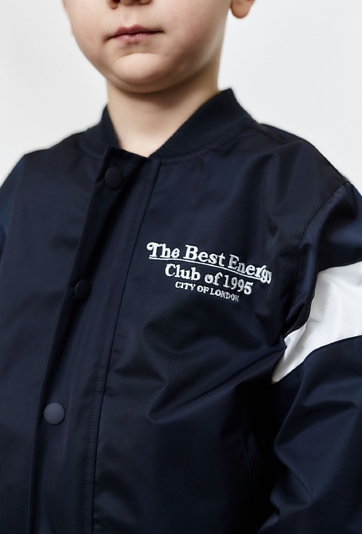 Granatowa kurtka wiosenna -  bomberka