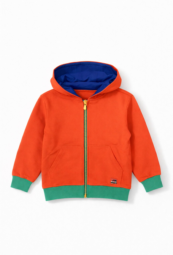 Bluza rozpinana z kapturem chłopięca