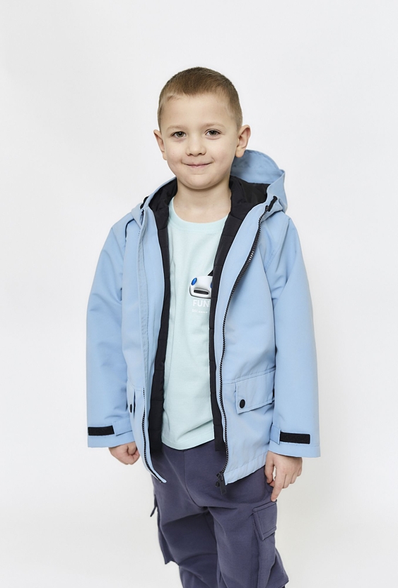 Kurtka przejściowa z kapturem - 3w1