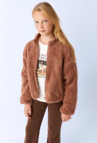 Bomberka dziewczęca z miękkiego misia