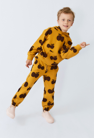 Bluza chłopięca z printem jabłek - Limited Edition