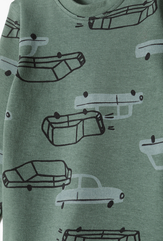 Body niemowlęce z nadrukiem aut