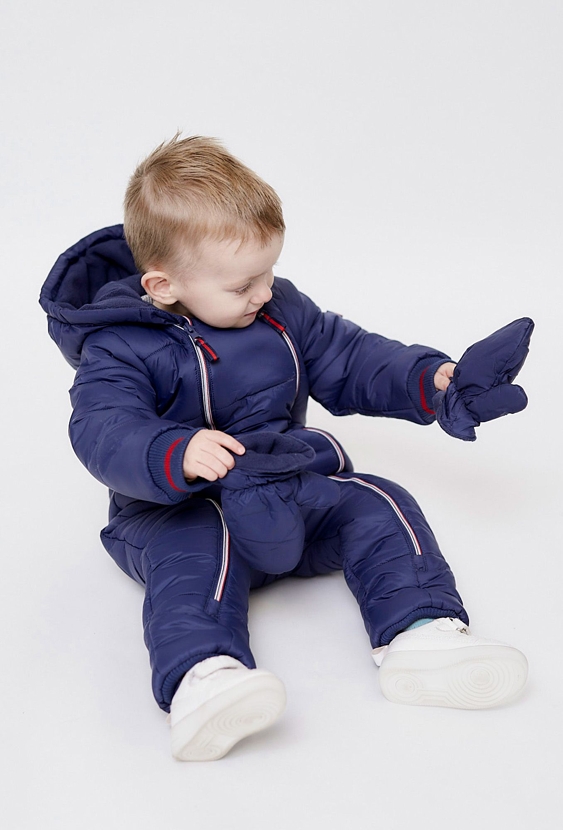 Kombinezon zimowy dla niemowlaka - granatowy - 5.10.15.