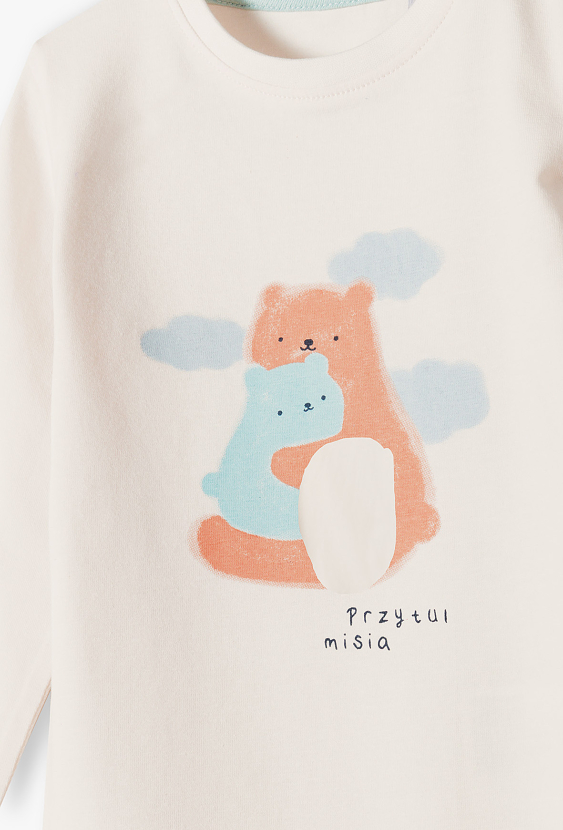 Body niemowlęce z nadrukiem misiów