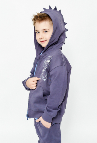 Bluza rozpinana z kapturem