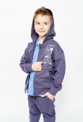 Bluza rozpinana z kapturem