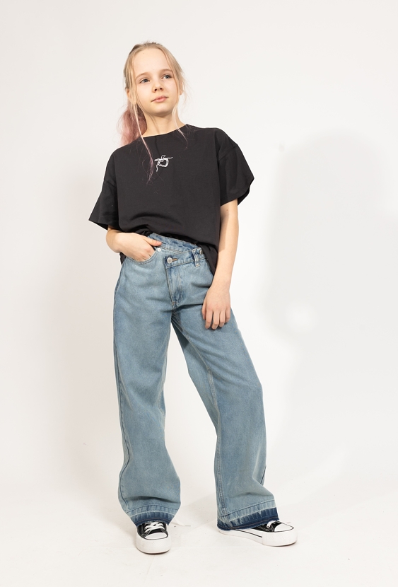 Spodnie jeansowe denim dla dziewczynki