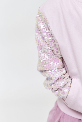 Bluza bomberka z cekinami