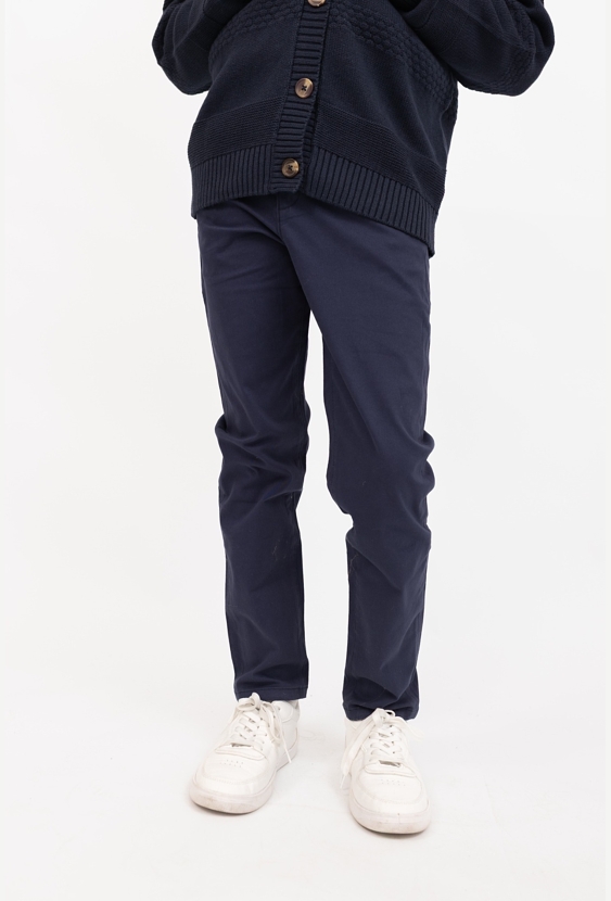 Chinosy slim dla chłopca - regulacja w pasie