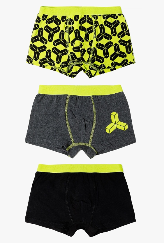 Dzianinowe bokserki dla chłopca - 3pak - 5.10.15.